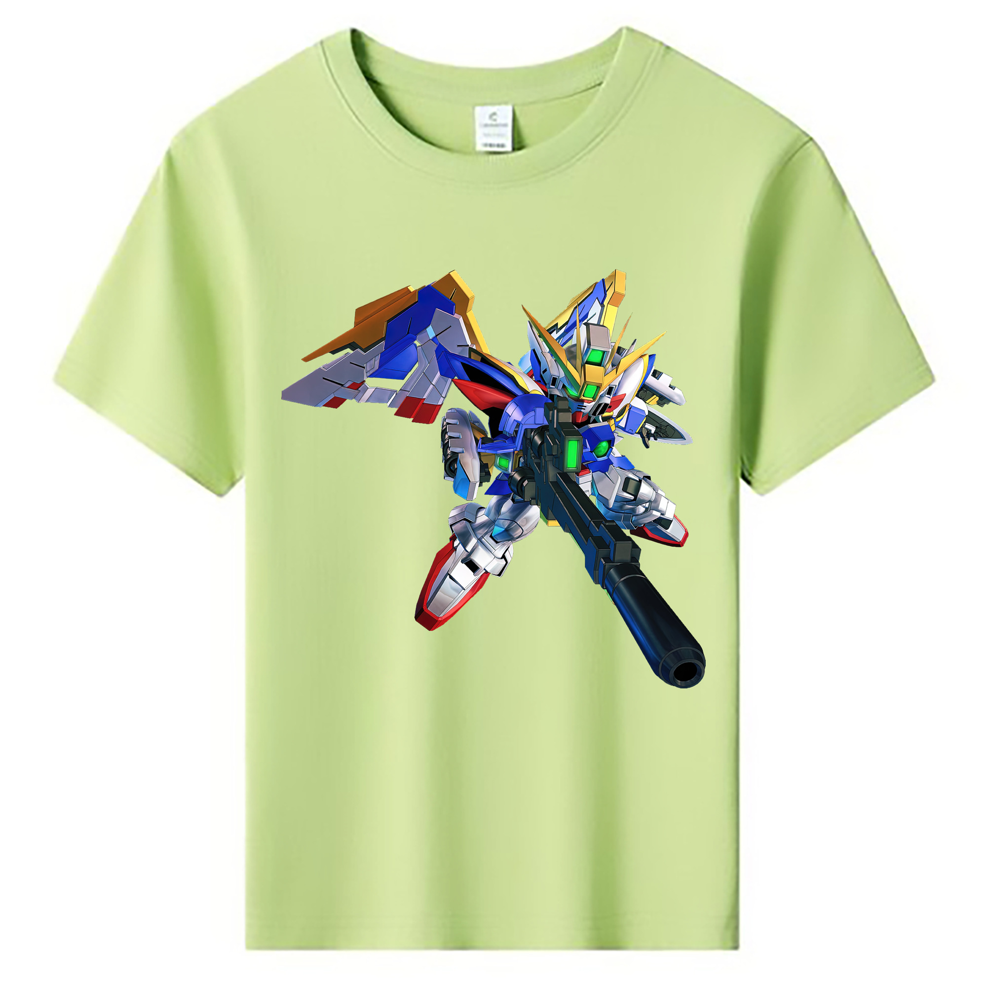 （画像用） 機動戦士ガンダム Mobile Suit Gundam 綿100％キッズTシャツ（フロントプリント）